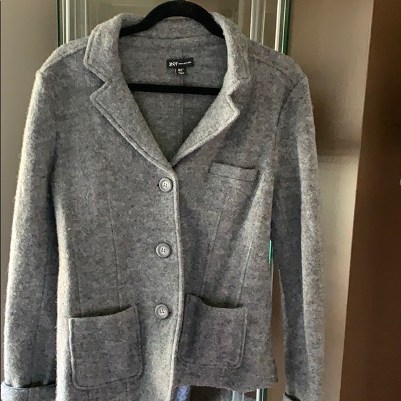 Jones New York Jackets & Blazers - Jones New York gray jacket